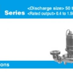 Submersible Pump Shinmaywa รุ่น CVH100/15 kw/P100C,F100B