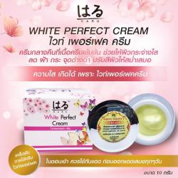 Haru White Perfect Cream 10g.ไวท์เพอร์เฟคครีม ครีมทากลางคืน