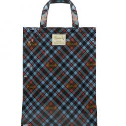 Harrods รุ่น Borthwick Tartan Shopper Bag (Made in UK/ ไม่มีซับใน)***พร้อมส่ง