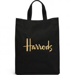 Harrods รุ่น Medium Recycled Cotton Harrods Shopper Bag***ผ้าคอตตอน***(พร้อมส่ง)