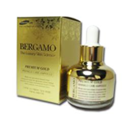 Bergamo The Luxury Skin Science Premium Gold Wrinkle Care Ampoule สติ๊กเกอร์ Karmarts