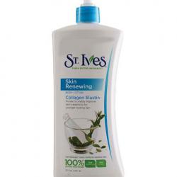 St.Ives Skin Renewing Collagen Elastin Body Lotion 621ml. /21fl oz.โลชั่นบำรุงผิวต่อต้านริ้วรอย ด้วยส่วนผสมของคอลลาเจนเข้มข้น จะเข้าบำรุงผิวให้เด้งเหมือนผิวเด็กเลยคะ ใหม่แท้ 100% ส่งตรงจาก USA