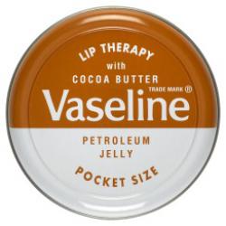 Vaseline Lip Therapy Petroleum Jelly Pocket Size With Cocoa Butter สูตรนี้สำหรับคนปากแห้งมากๆ เป็นหนังลอกๆจะใช้ได้ดีมากเพราะเป็นสูตรเข้มข้นจ้า
