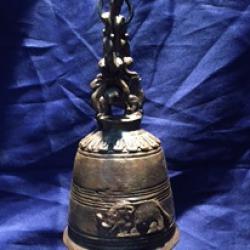 R099 ระฆัง ทองเหลืองโบราณ Antique Bronze Bell 