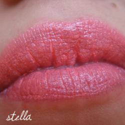 ** พร้อมส่ง ** NYX Round lipstick LSS564A Stella สีชมพูอมส้มประกายชิมเมอร์