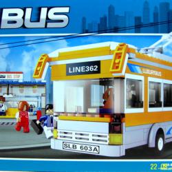 ของเล่นตัวต่อ เหมือนเลโก้ LEGO ชุด BUS รุ่น B0332