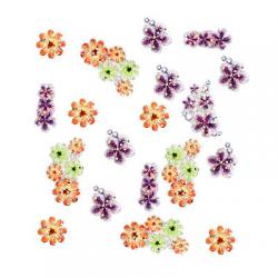( 12 Dandelion )Nail Flower Sticker