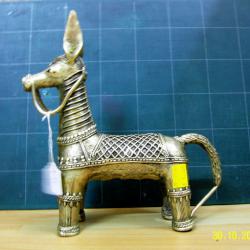 A014 ม้า งานทองเหลือง Brass Horse 